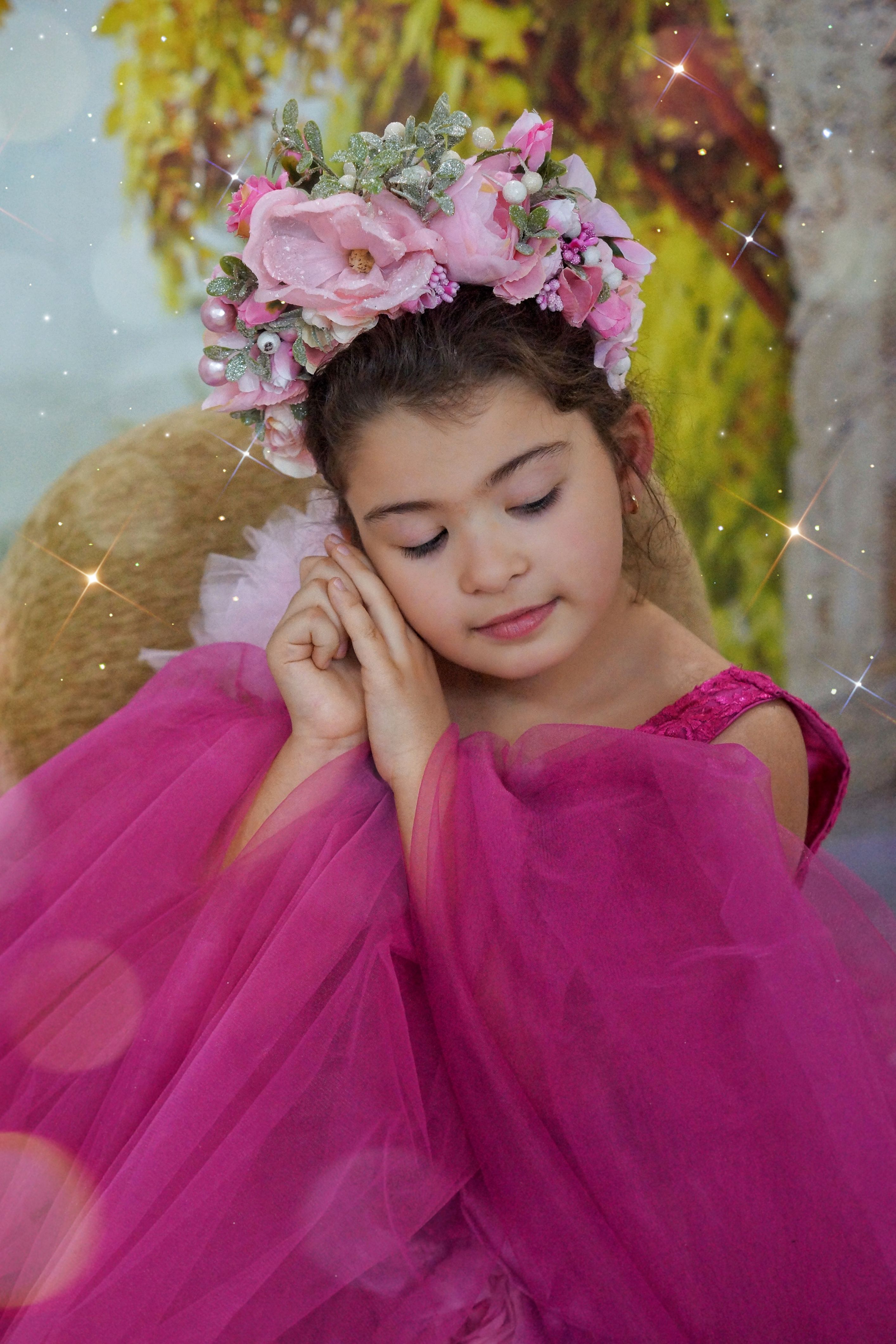 The year the session with an angelic touch, your Princess receives the most magical portraits of her life!