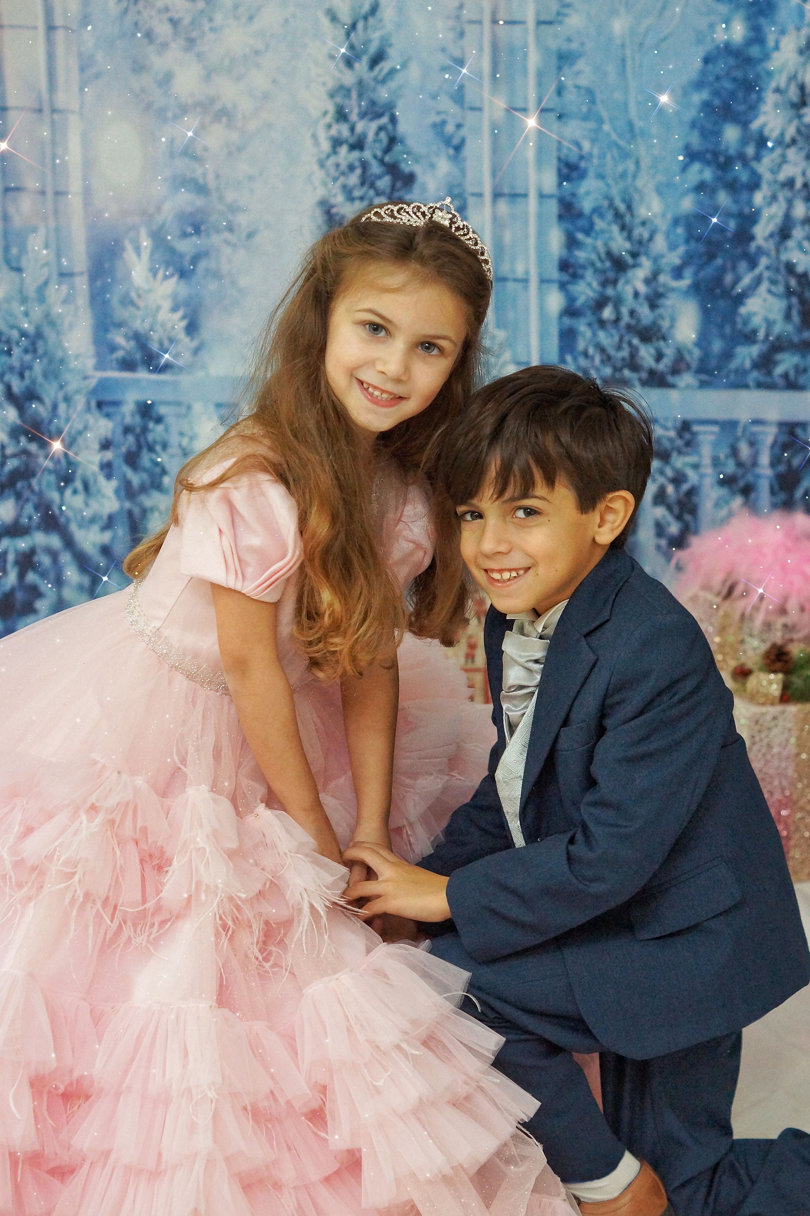 Siblings sessions where the Princess and her little sister or brother gets to take on an adventure together!
